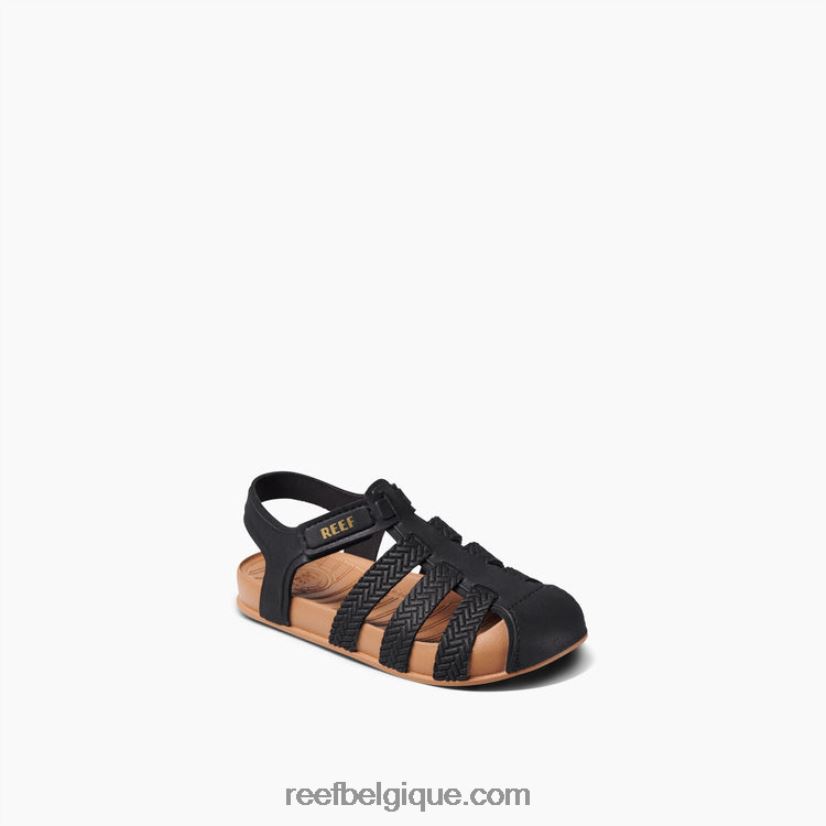 enfants Reef noir/beige petite plage d'eau 2H4Z0V872