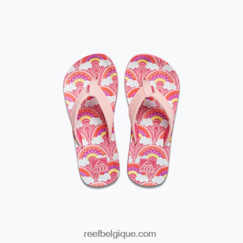 Reef arcs-en-ciel et nuages les enfants ahi 2H4Z0V883