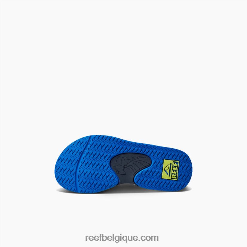 Reef bleu marine/citron vert les enfants s'éventent 2H4Z0V859