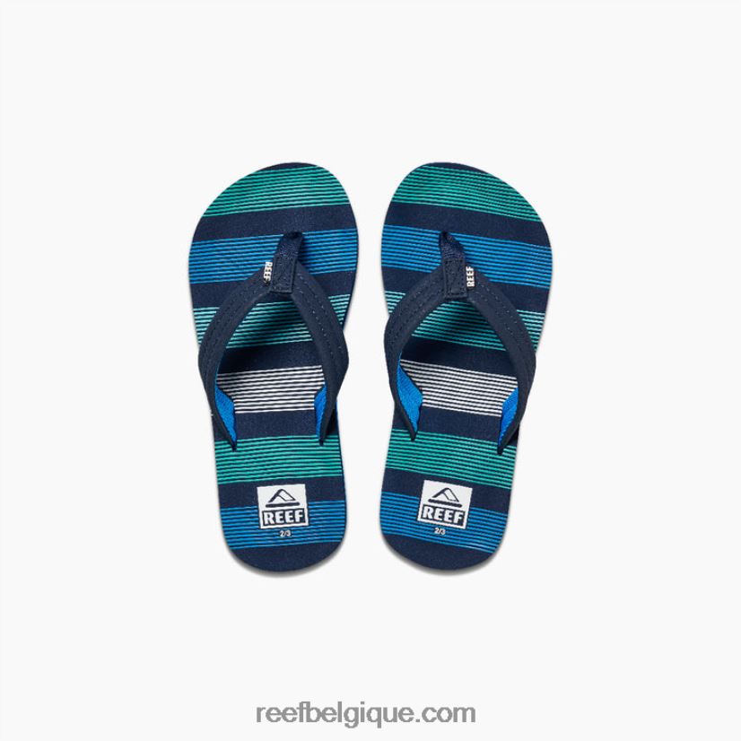 Reef rayures de la mer profonde les enfants ahi 2H4Z0V844