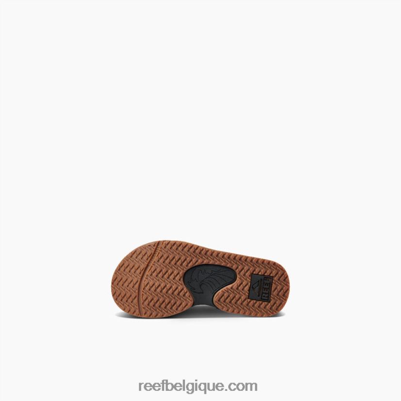 enfants Reef Noir argent petit fan 2H4Z0V816