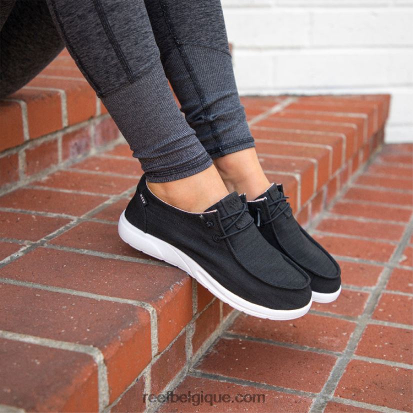 femmesnoir côte de coussin de récif 2H4Z0V240