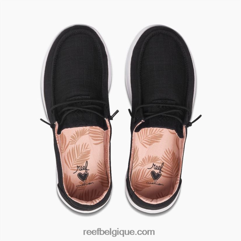 femmesnoir côte de coussin de récif 2H4Z0V240