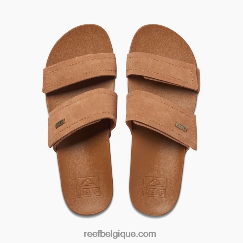 femmes Reef caramel daim vista velcro 2H4Z0V173