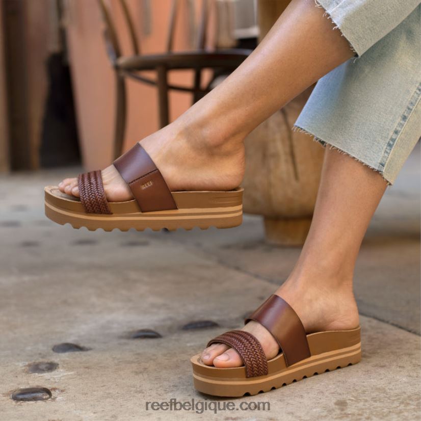 femmes Reef chocolat coussin vista salut 2H4Z0V23