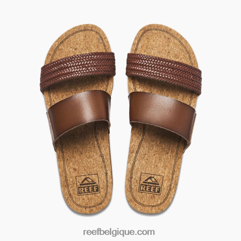 femmes Reef chocolat coussin vista salut 2H4Z0V23