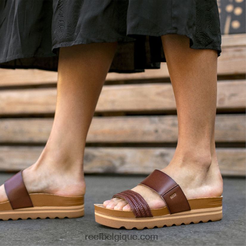 femmes Reef chocolat coussin vista salut 2H4Z0V23