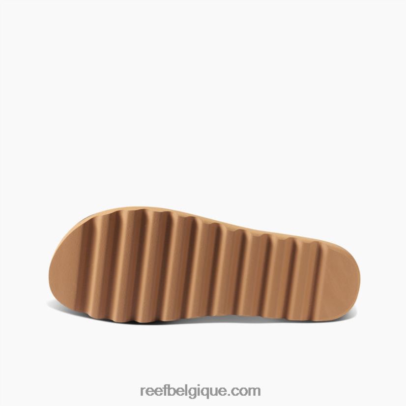 femmes Reef noir/beige coussin vista hi twist 2H4Z0V114