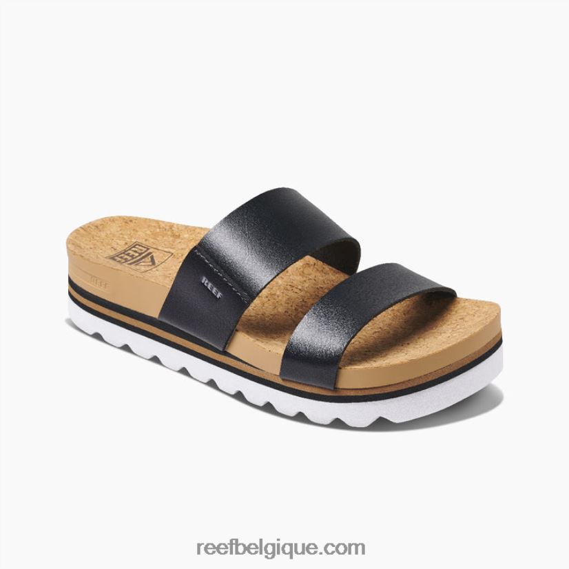 femmes Reef noir coussin vista salut 2H4Z0V16