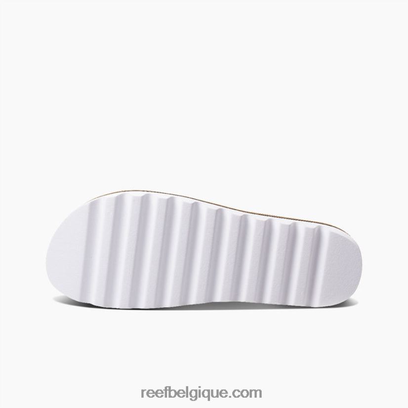 femmes Reef noir coussin vista salut 2H4Z0V16