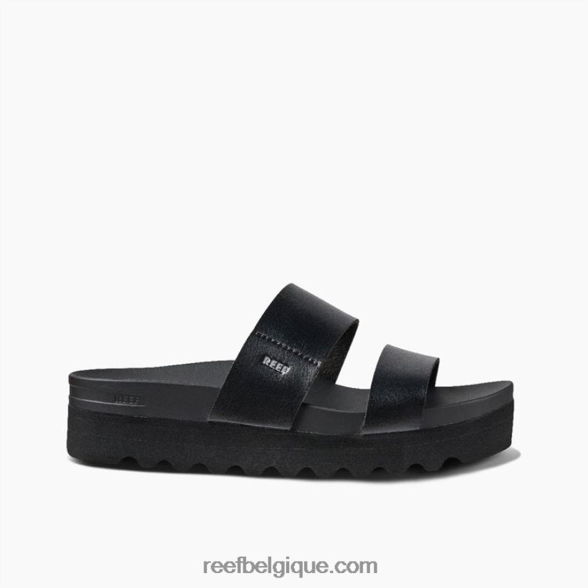 femmes Reef noir coussin vista salut 2H4Z0V64