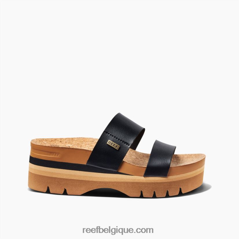 femmes Reef noir coussin vista supérieur 2H4Z0V74