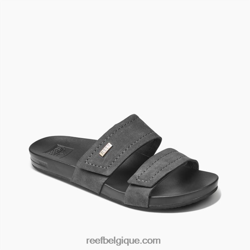 femmes Reef noir daim vista velcro 2H4Z0V139