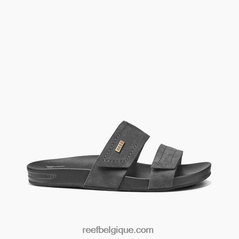 femmes Reef noir daim vista velcro 2H4Z0V139