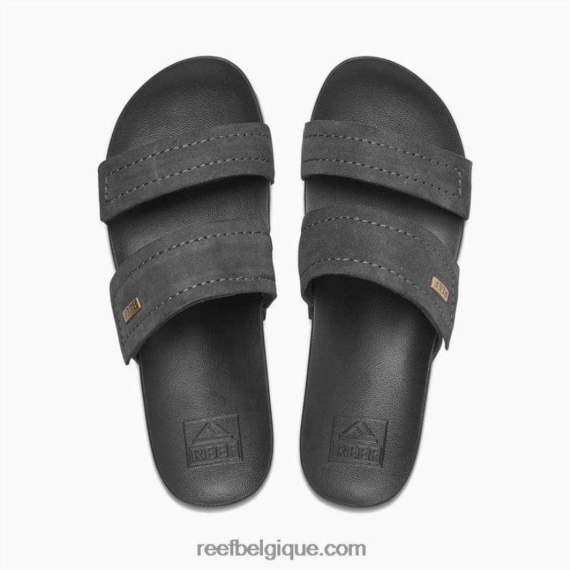 femmes Reef noir daim vista velcro 2H4Z0V139
