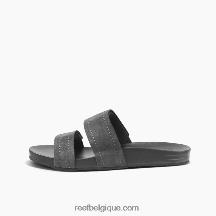 femmes Reef noir daim vista velcro 2H4Z0V139