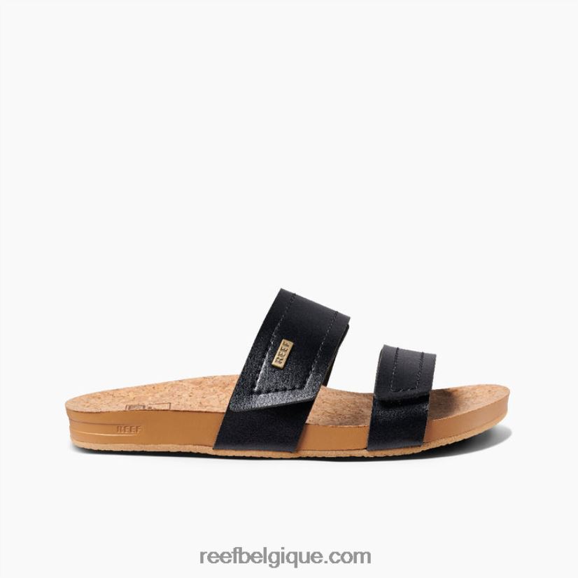 femmes Reef noir vue velcro 2H4Z0V196