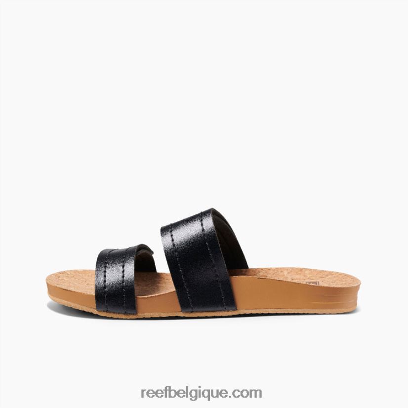 femmes Reef noir vue velcro 2H4Z0V196