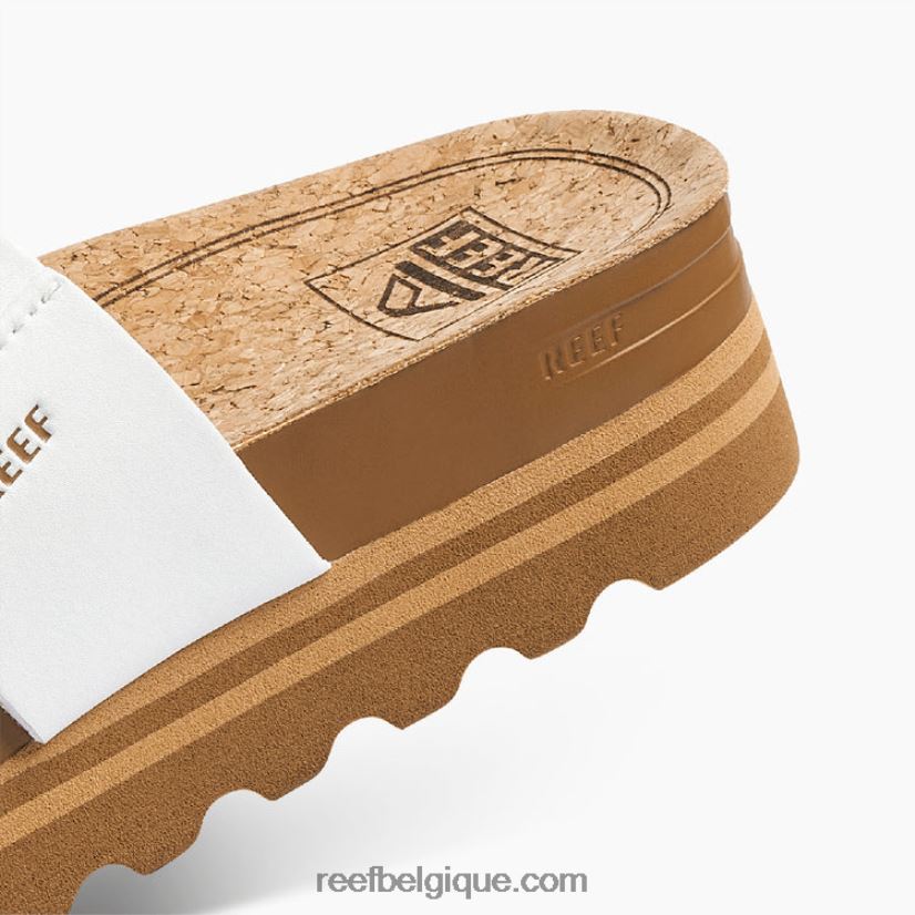 femmes Reef tresse blanche coussin vista salut 2H4Z0V18