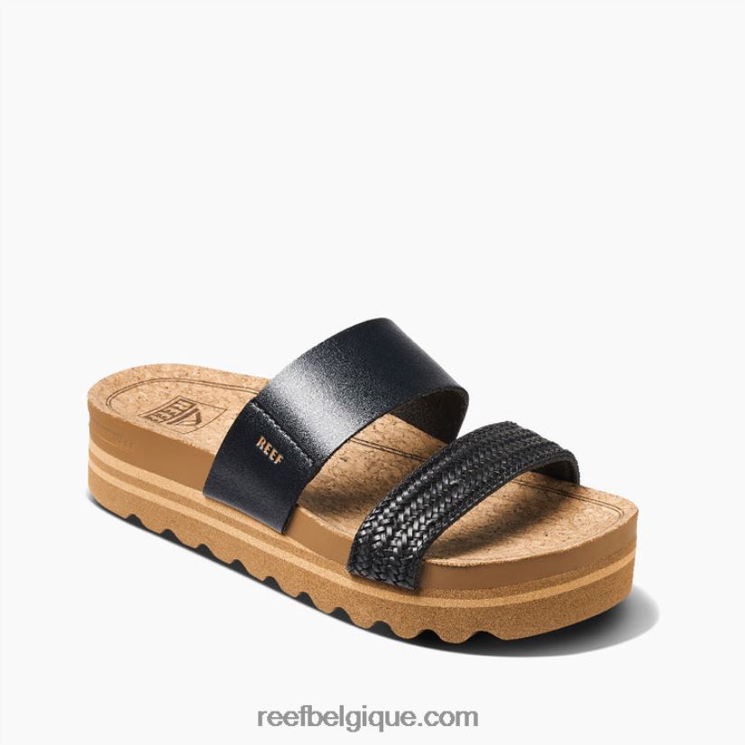 femmes Reef tresse noire coussin vista salut 2H4Z0V15