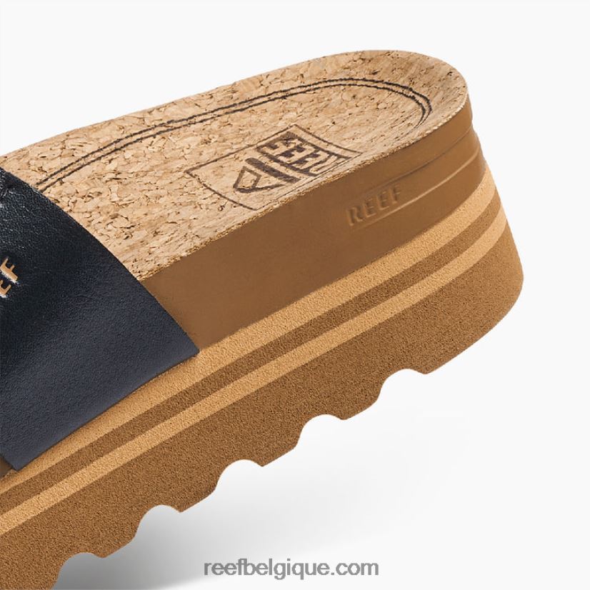 femmes Reef tresse noire coussin vista salut 2H4Z0V15