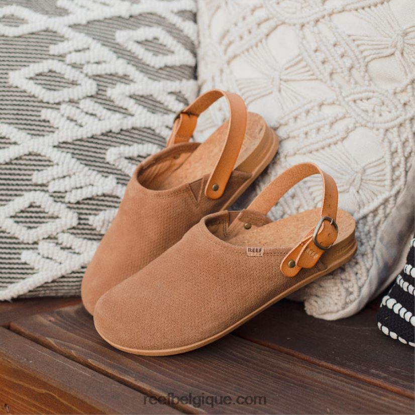 femmescafé coussin récif suède sauge 2H4Z0V221