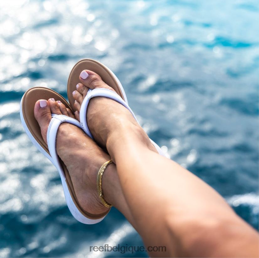 femmes Reef blanc/beige coussin nuage 2H4Z0V33