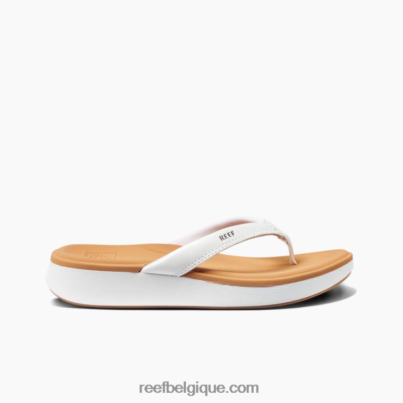 femmes Reef blanc/beige coussin nuage 2H4Z0V33