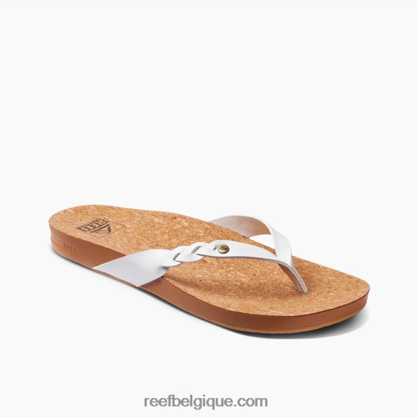 femmes Reef blanc torsion de cour de coussin 2H4Z0V47