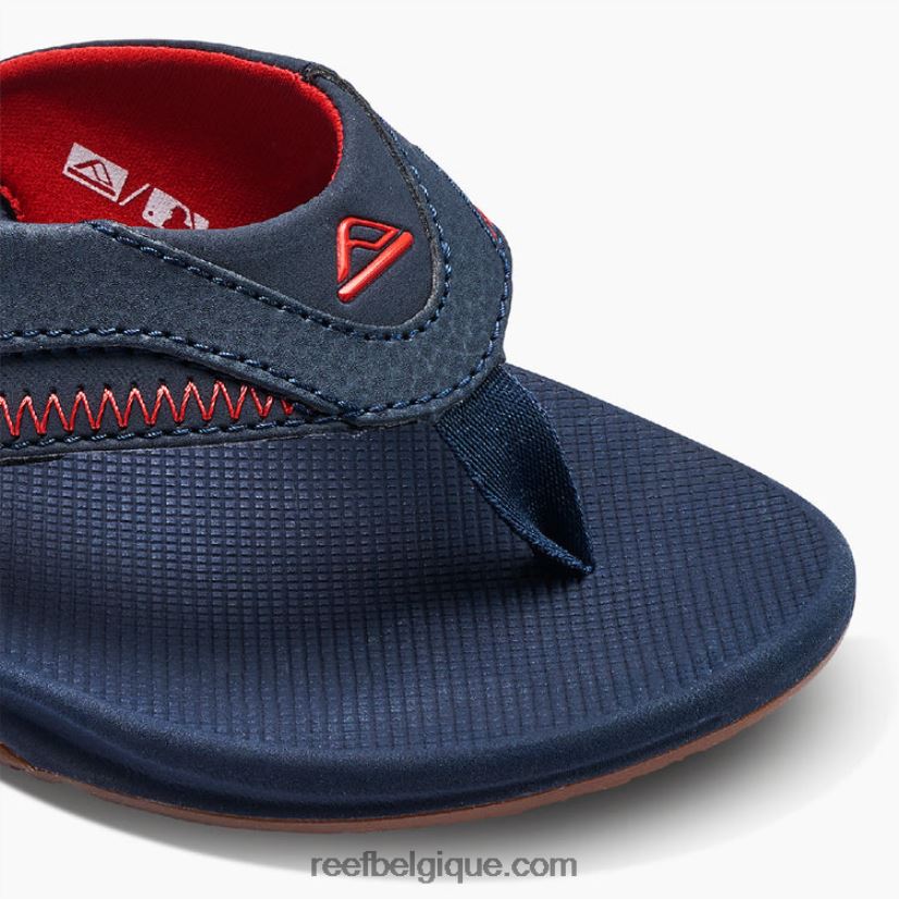 femmes Reef chaussettes rouges attiser x mlb 2H4Z0V131