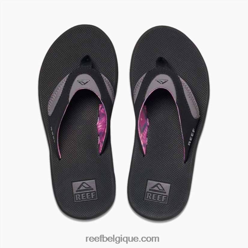 femmes Reef gris noir attiser 2H4Z0V61