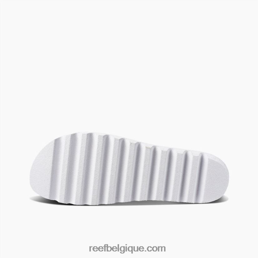 femmes Reef noir/beige coussin sol salut 2H4Z0V29