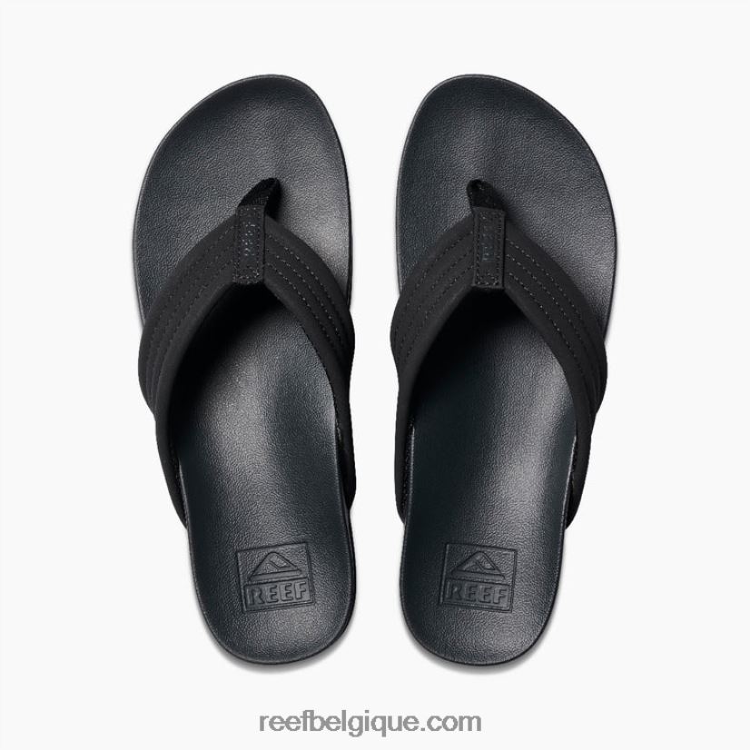 femmes Reef noir coussin karité salut 2H4Z0V138