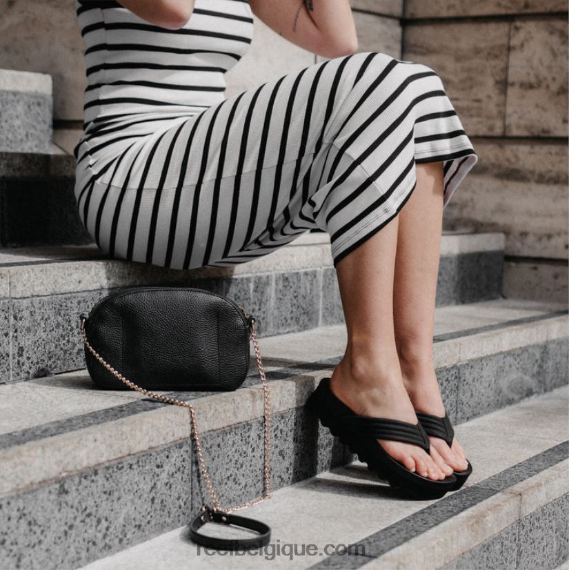 femmes Reef noir coussin karité salut 2H4Z0V138