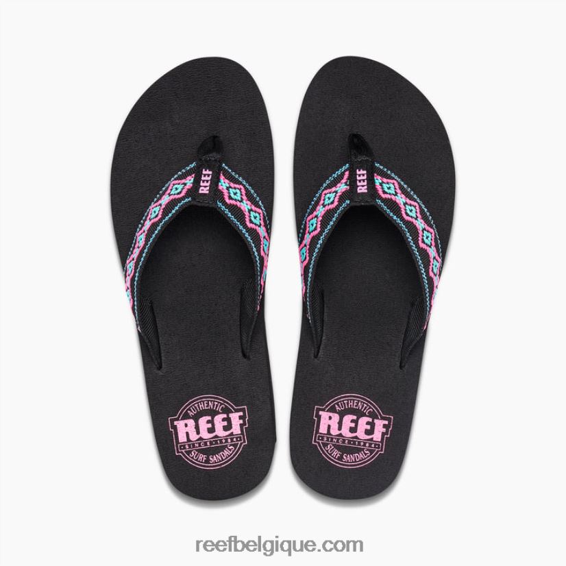 femmes Reef noir/malibu salut sablonneux 2H4Z0V52