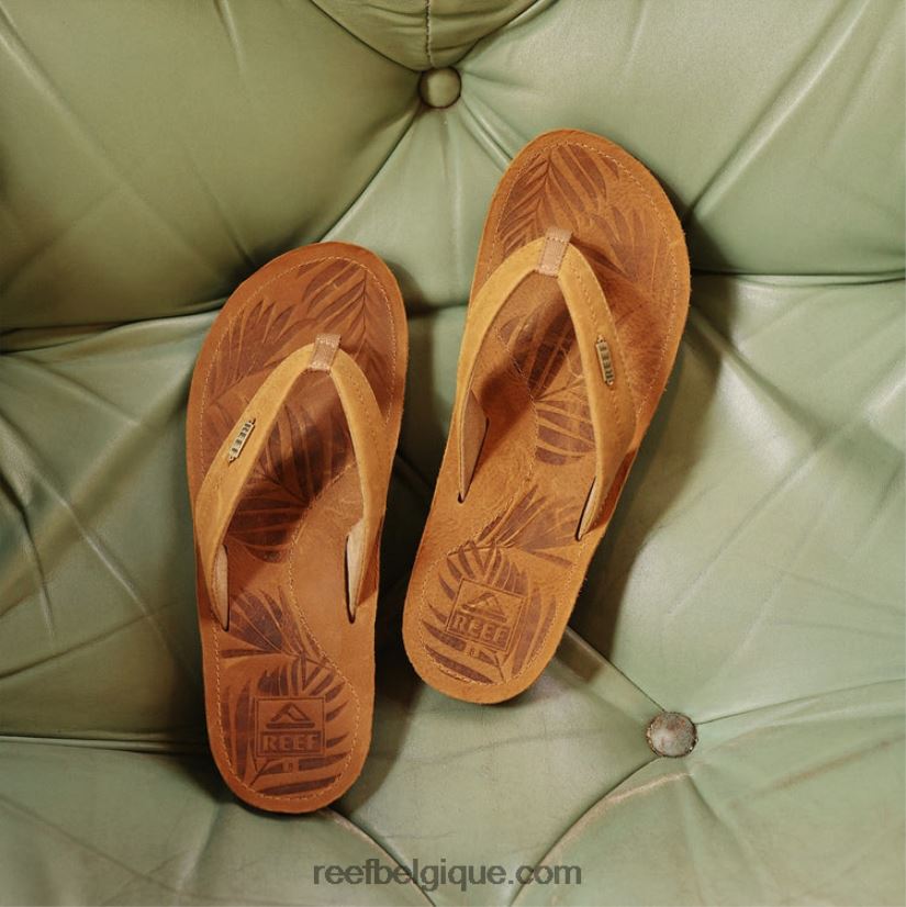 femmescaramel cuir à la dérive de récif 2H4Z0V39