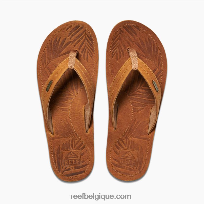 femmescaramel cuir à la dérive de récif 2H4Z0V39