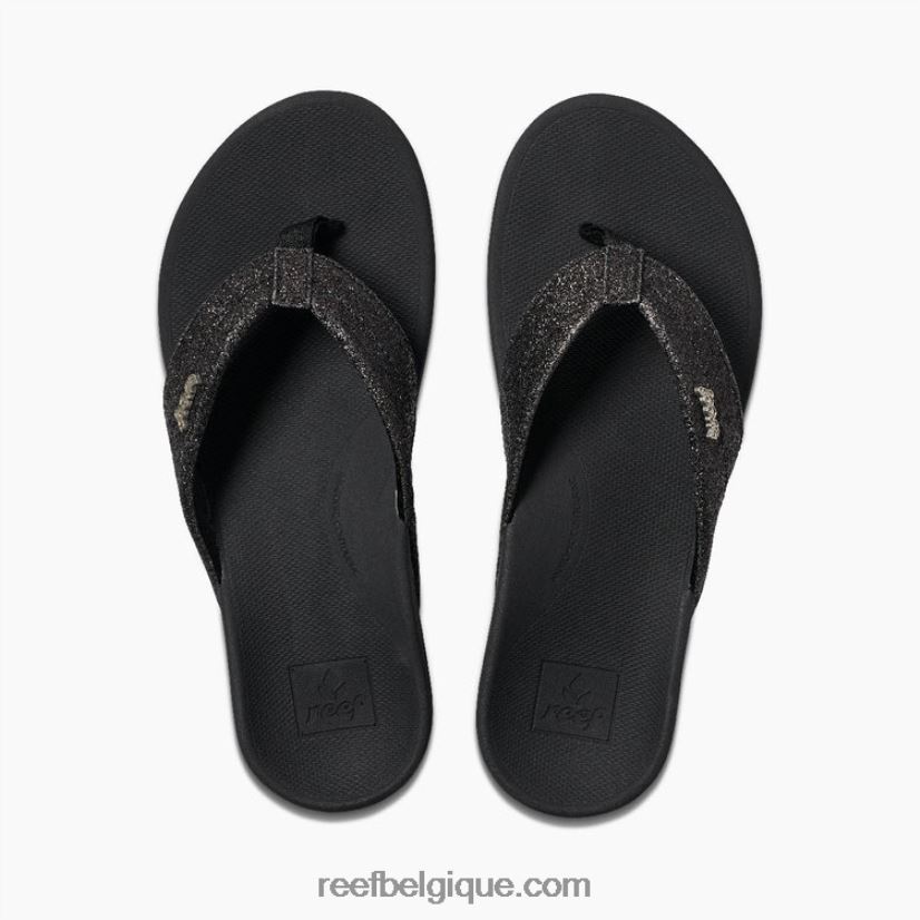 femmespaillettes noires/noires ortho-ressort récifal 2H4Z0V43