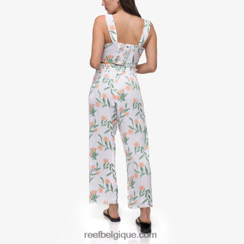 femmes Reef blanc brillant pantalon paperbag espoir 2H4Z0V291