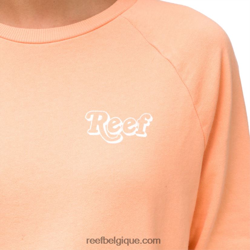 femmes Reef corail pull florence ras du cou 2H4Z0V289