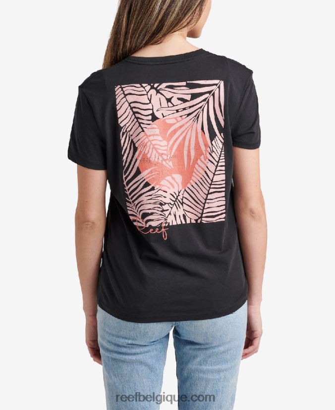 femmes Reef caviar t-shirt décontracté à manches courtes 2H4Z0V281