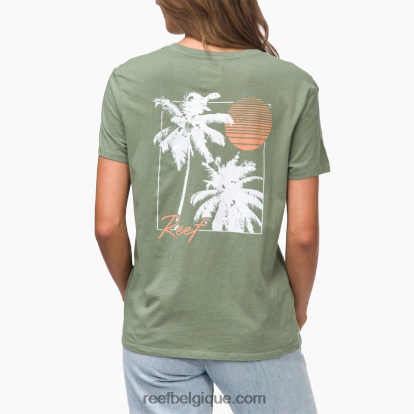 femmes Reef embruns t-shirt à manches courtes ridley 2H4Z0V282