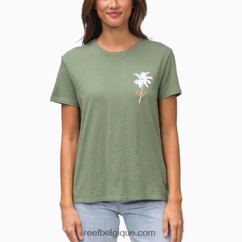 femmes Reef embruns t-shirt à manches courtes ridley 2H4Z0V282