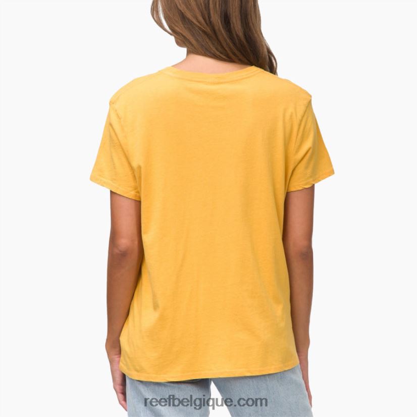 femmes Reef miel d'or t-shirt à manches courtes tony 2H4Z0V267