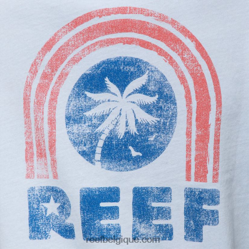 femmes Reef route aérienne t-shirt court à manches courtes Fountains 2H4Z0V269