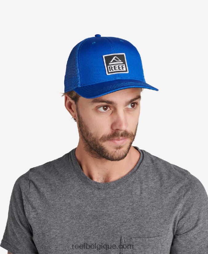 Hommes Reef bleu lapis casquette trucker townsend snapback 2H4Z0V803