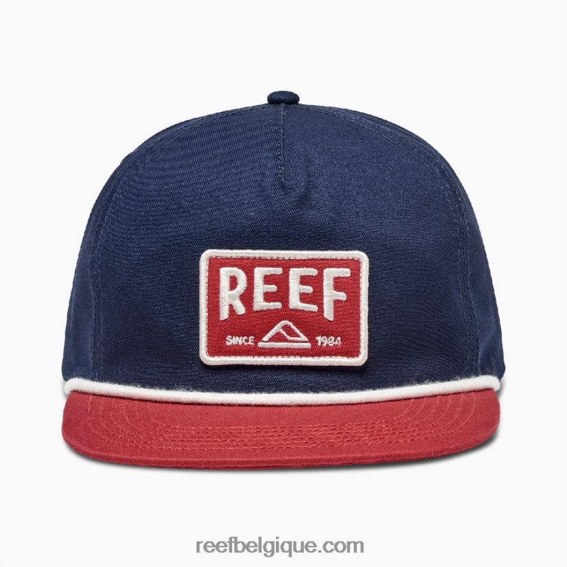 Hommes Reef bouffon rouge chapeau à bec plat morter 2H4Z0V801