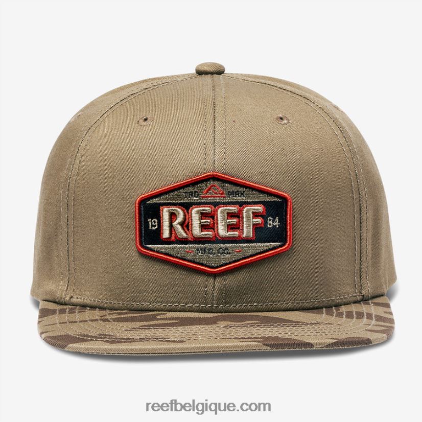 Hommes Reef coriandre chapeau snapback hightime 2H4Z0V772