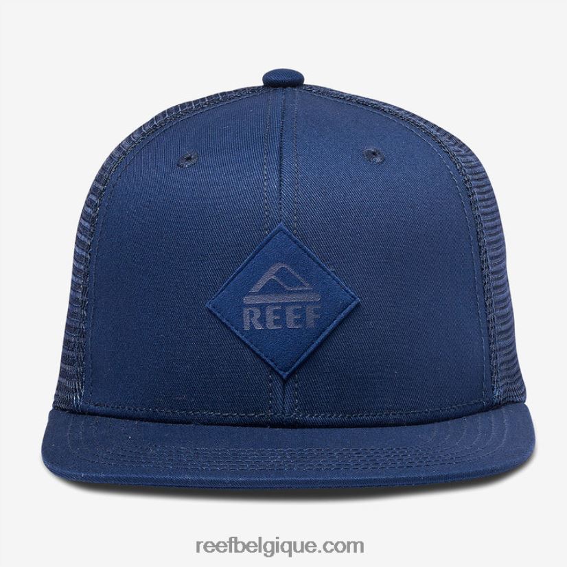 Hommes Reef insigne bleu casquette madre snapback 2H4Z0V766