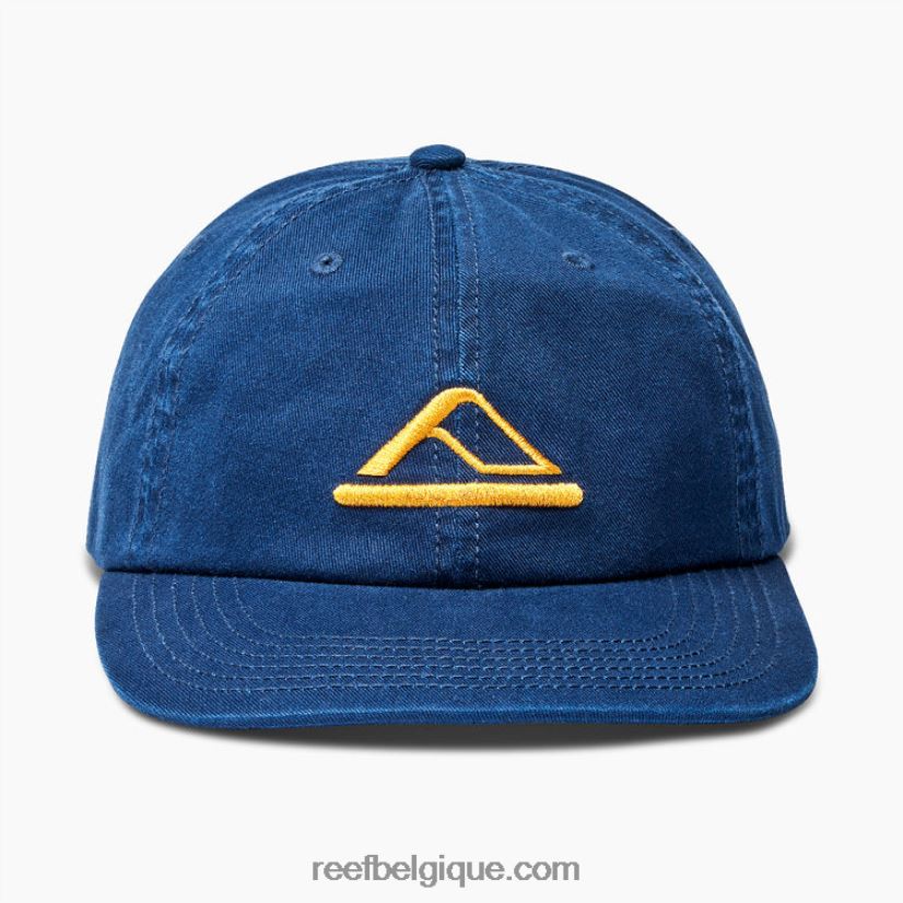 Hommes Reef insigne bleu chapeau non structuré ardo strapback 2H4Z0V759